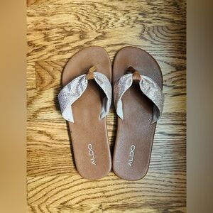 Aldo / Rose Gold Sandals / EUR39 ~ US 7.5/8